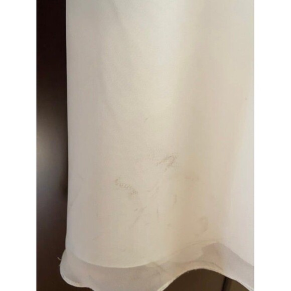 David's Bridal Full Length Ivory Dress - Picture 8 of 8